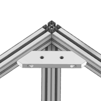 40-300-1 MODULAR SOLUTIONS CONNECTION<BR>45? CORNER BRACE W/HARDWARE